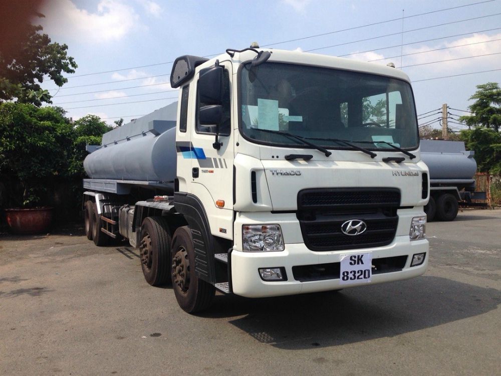 Xe bồn xi téc chở khí LPG 19 khối Hyundai HD240